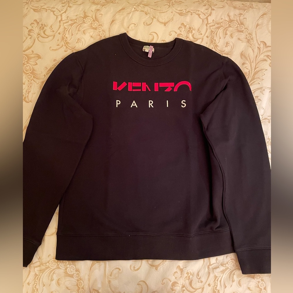 In New Condition! Kenzo black sweatshirt size L
